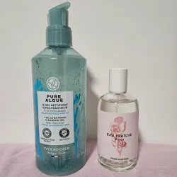 Limpiadora facial y colonia 