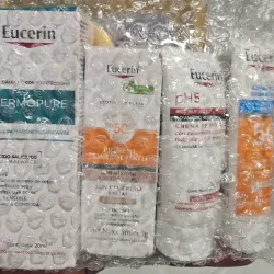 Mini kit Eucerin y parches para ojos