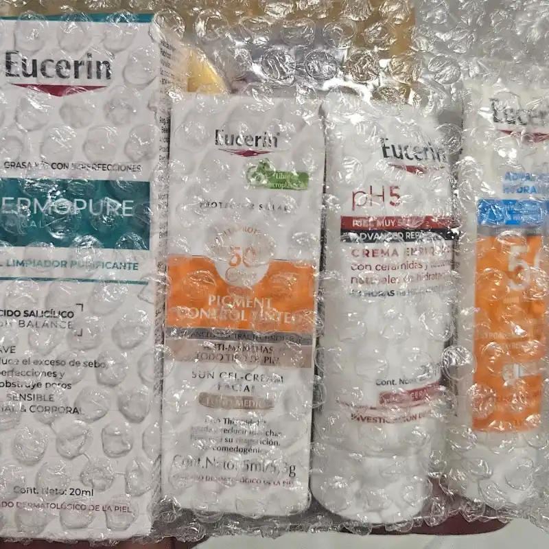 Mini kit Eucerin y parches para ojos