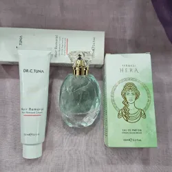 Perfume Hera y crema depilatoria