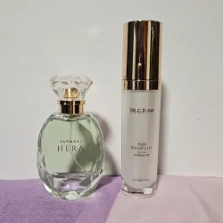 Perfume Hera y Serum hidratante 