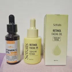 Sérum de vitamina C y Sérum retinol