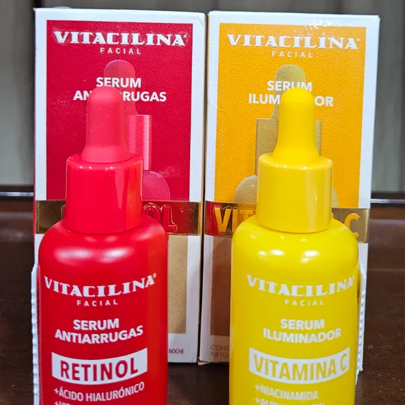 Serum Vitamina C y Serum Retinol 