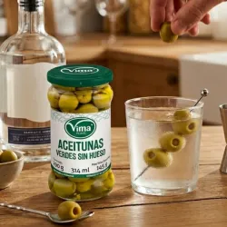 Aceituna verde sin hueso