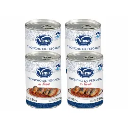 Troncho de pescado en tomate