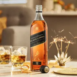Whiskey Whisky Johnnie Walker Black Label 12 años