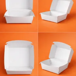 Cajas de Cartulina Blanca 250g