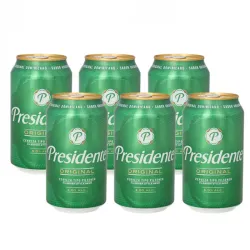 Cerveza Presidente 1x24x0.355ml c(1401.13)