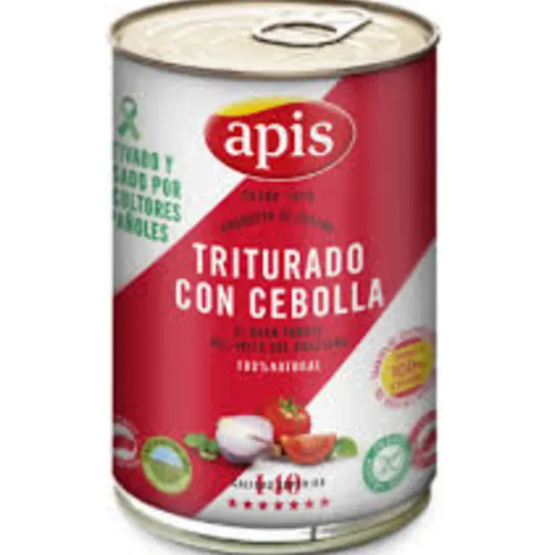 TOMATE TRITURADO CON CEBOLLA APIS 1X12X400GRM C(15125)