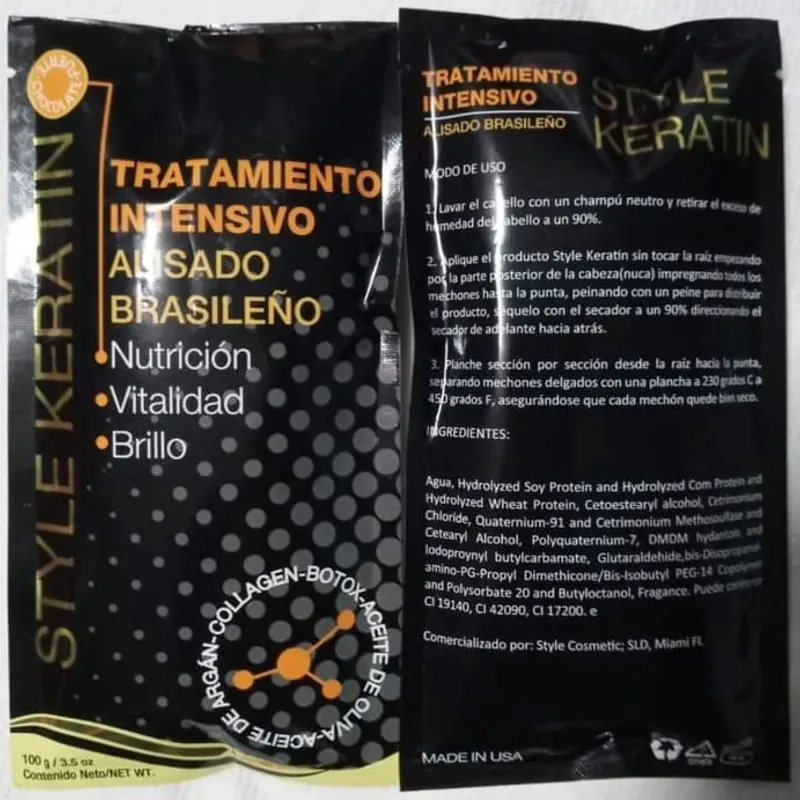Tratamiento Intensivo Productos De Alisado De Keratina Anti Frizz