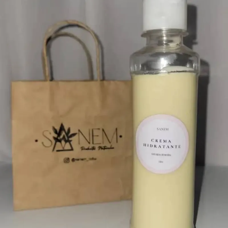 Crema Hidratante de Caléndula y Almendras Dulces.