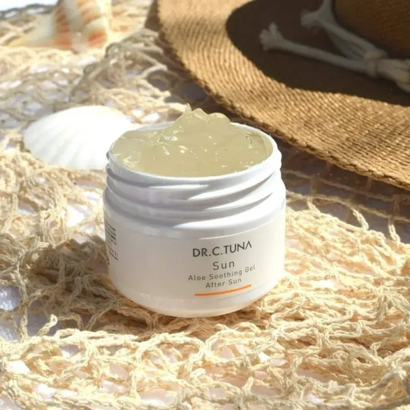 Gel calmante para después de la exposición al sol 