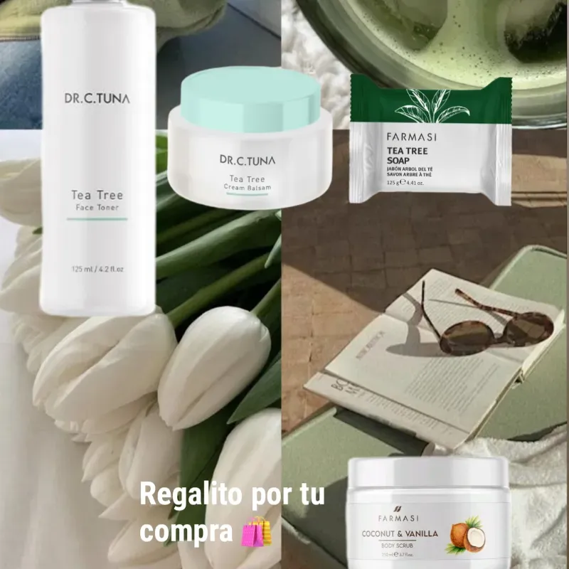 Set de Jabón, Tónico y Balsamo de la línea Árbol del Té 