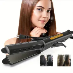 Alisador y Rizador de Cabello Iónico de Cerámica