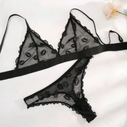 Conjunto de brasier y tanga. Talla S