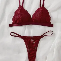 Conjunto de lencería sexy. Talla M