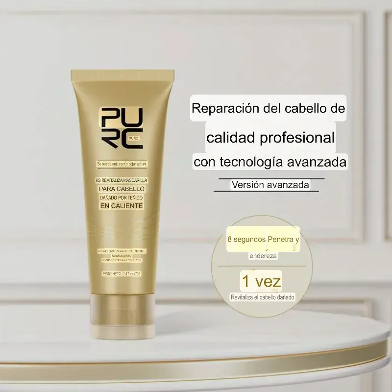 Mascarilla Capilar de 70g con Keratina y Aminoácidos