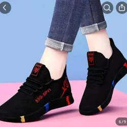 Tenis Transpirables de Mujer Talla 37