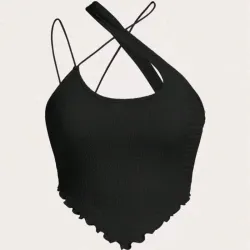 Top crop unicolor. Talla M