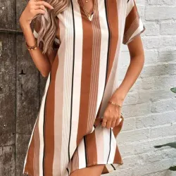 Vestido Casual Básico. Talla M