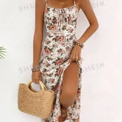 Vestido casual de tirantes. Talla M