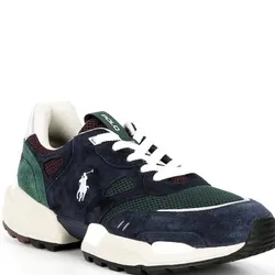 Polo Ralph Lauren Suede and Mesh Jogger Sneakers