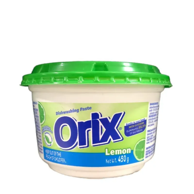 Detergente en Pasta para fregar Orix 450 g