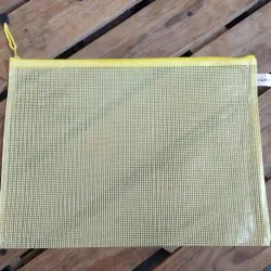 Carpetas amarillas grades para documentos