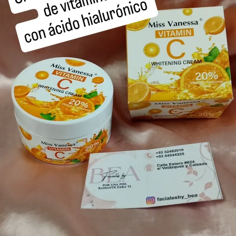 Crema blanqueadora