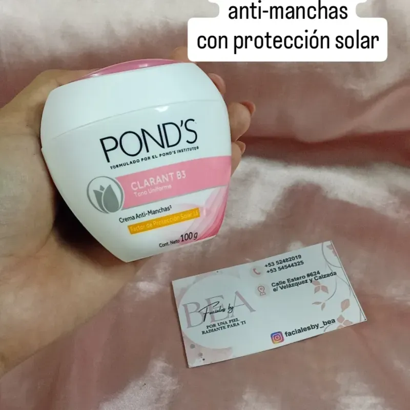 Crema Ponds aclarante 