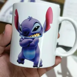 Jarra personalizada con Stich 