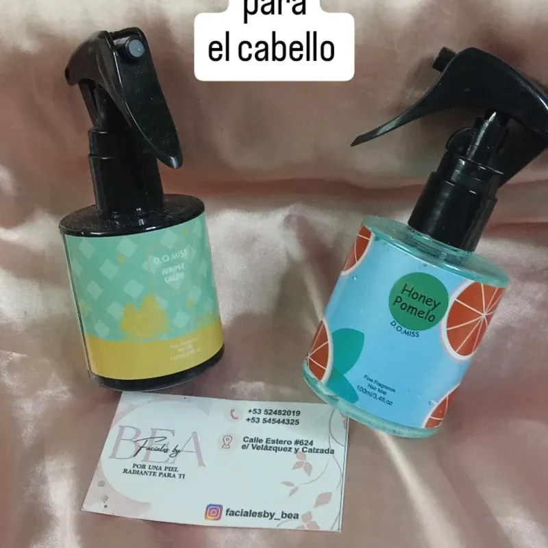 Perfume para el cabello