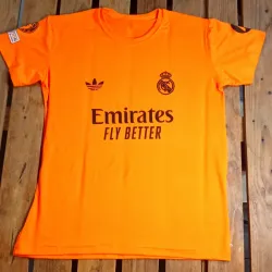 Pulover del Real Madrid naranja 🍊