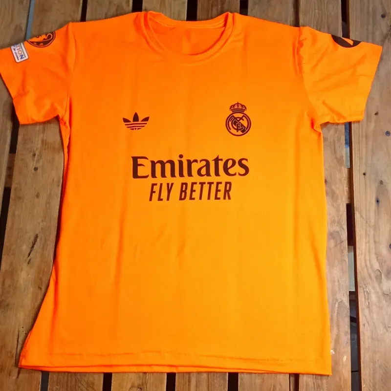 Pulover del Real Madrid naranja 🍊