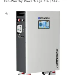 Bateria 51v y 314ah ECO-WORTHY LifePo4