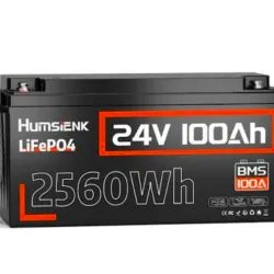 Bateria LifePO4 25v y 100ah Humsienk 
