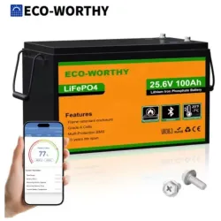 Bateria LifePO4 25v y 100ah