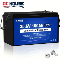 BATERÍA LiFePO4 DCHOUSE 25V 100Ah