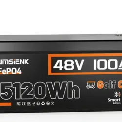 BATERÍA LiFePO4 Humsienk 48V 100Ah SMART 