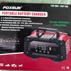 🔋 Cargador Inteligente de Baterías 12V/24V
