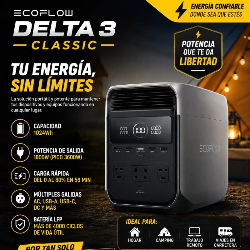 Eco flow Delta 3 Classic