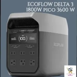 Eco Flow delta 3 (Estación de Energía)