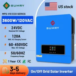 Inversor Solar Híbrido marca Sumry de 3600w 