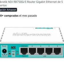 Routerboard Mikrotik RB750Gr3 hEX 5-Port Gigabit Ethernet Router