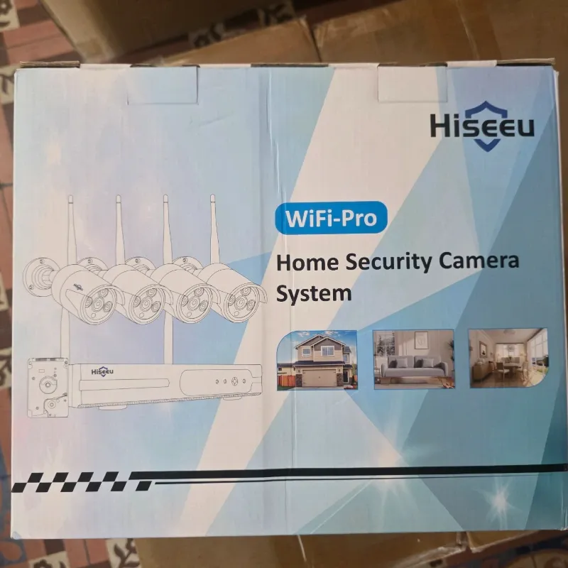 Sistema de Cámara Hiseeu Inalámbrico con Audio