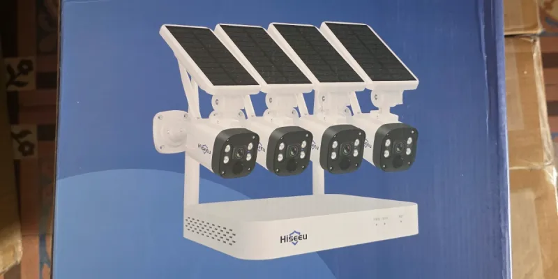 Sistema de Cámara Inalámbrico Solar Hiseeu