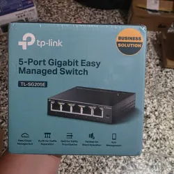 🔌 Switch Administrable Gigabit 5 Puertos – TP-Link TL-SG205E