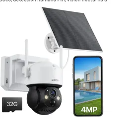 Zosi inalambrica 360 con Panel Solar y Tarjeta Sd