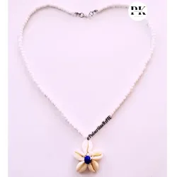 COLLAR CON FLOR DE CARACOLAS