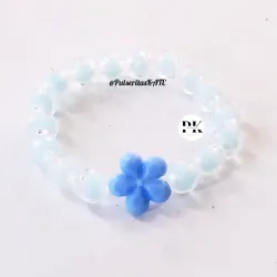 PULSERA CON FLOR PARA NIÑA